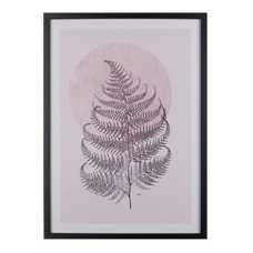 CUADRO IMPRESIÓN HOJAS 2/M NEGRO DM 50 X 2 X 70 CM