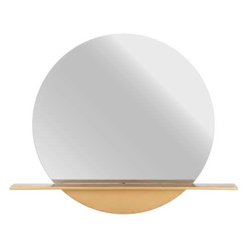 ESPEJO PARED ORO METAL DECORACIÓN 110 X 12 X 90 CM