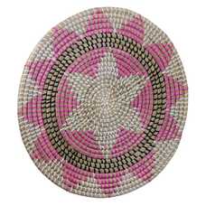 MURAL PARED DECORATIVO NATURAL-NEGRO 41 X 41 X 1 CM