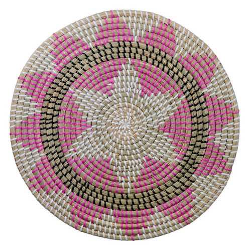 MURAL PARED DECORATIVO NATURAL-NEGRO 41 X 41 X 1 CM