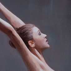 PINTURA BAILARINA LIENZO DECORACIÓN 70 X 3,50 X 140 CM PINTURA BAILARINA LIENZO DECORACIÓN 70 X 3,50 X 140 CM