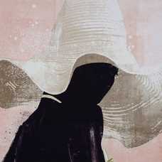 CUADRO IMPRESIÓN MUJER LIENZO 83 X 123 CM CUADRO IMPRESIÓN MUJER LIENZO 83 X 123 CM