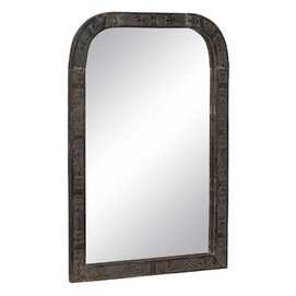 ESPEJO PARED MARRÓN MADERA 77 X 3 X 113 CM