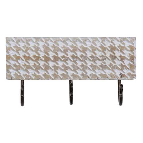 PERCHA PARED BLANCO ROZADO 30 X 7 X 16 CM