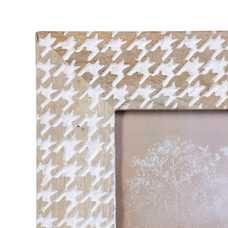 PORTAFOTOS 10X15 BLANCO ROZADO MADERA 10,16 X 15,24 X 1,30 C