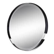 ESPEJO NEGRO METAL DECORACIÓN 41 X 3 X 41 CM ESPEJO NEGRO METAL DECORACIÓN 41 X 3 X 41 CM