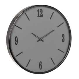 RELOJ PARED AZUL ACERO / CRISTAL 51 X 5 X 51 CM