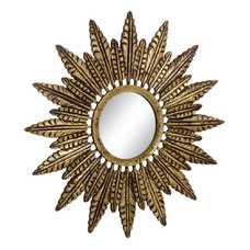 ESPEJO ORO DM DECORACIÓN 90 X 1,75 X 90 CM ESPEJO ORO DM DECORACIÓN 90 X 1,75 X 90 CM