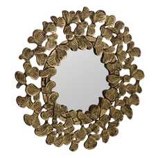 ESPEJO ORO DM DECORACIÓN 90 X 3 X 90 CM ESPEJO ORO DM DECORACIÓN 90 X 3 X 90 CM