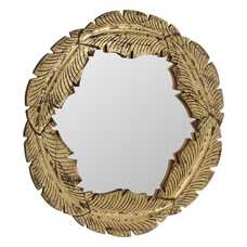 ESPEJO ORO DM DECORACIÓN 76 X 3 X 76 CM ESPEJO ORO DM DECORACIÓN 76 X 3 X 76 CM