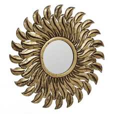 ESPEJO ORO DM DECORACIÓN 80 X 1,75 X 80 CM ESPEJO ORO DM DECORACIÓN 80 X 1,75 X 80 CM