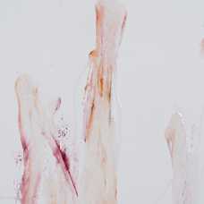 CUADRO PINTURA ABSTRACTO ROSA LIENZO 80 X 3,50 X 150 CM CUADRO PINTURA ABSTRACTO ROSA LIENZO 80 X 3,50 X 150 CM