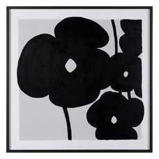 CUADRO PINTURA AMAPOLAS 2/M MADERA 80 X 80 CM CUADRO PINTURA AMAPOLAS 2/M MADERA 80 X 80 CM