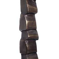 PIE LÁMPARA ORO VIEJO ALUMINIO PIE LÁMPARA ORO VIEJO ALUMINIO