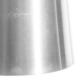 LÁMPARA TECHO PLATA MATE ALUMINIO 29 X 29 X 39 CM