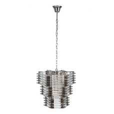 LÁMPARA TECHO METAL-CRISTAL ILUMINACIÓN 60 X 60 X 51 CM LÁMPARA TECHO METAL-CRISTAL ILUMINACIÓN 60 X 60 X 51 CM