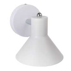 APLIQUE PARED BLANCO METAL ILUMINACIÓN 13 X 15,50 X 14 CM