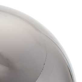 LÁMPARA SUELO NEGRO METAL-CRISTAL 35 X 35 X 100 CM