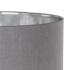 LÁMPARA SUELO PLATA METAL DECORACIÓN 44 X 44 X 161 CM LÁMPARA SUELO PLATA METAL DECORACIÓN 44 X 44 X 161 CM