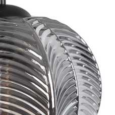 LÁMPARA TECHO GRIS CRISTAL ILUMINACIÓN 34,50 X 34,50 X 130 C LÁMPARA TECHO GRIS CRISTAL ILUMINACIÓN 34,50 X 34,50 X 130 C