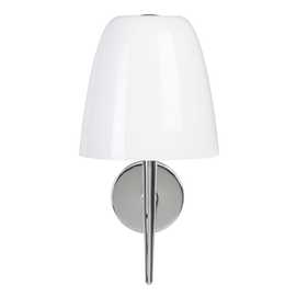 APLIQUE PARED PLATA METAL-CRISTAL 18 X 22 X 33,70 CM