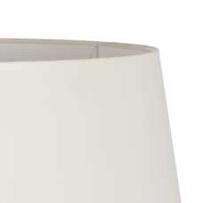 LÁMPARA MESA ORO ENVEJECIDO TEJIDO-METAL 51 X 51 X 87,50 CM