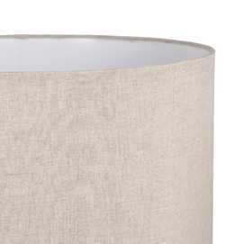 LÁMPARA MESA BRONCE TEJIDO-METAL 33 X 33 X 75 CM