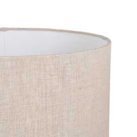 LÁMPARA MESA BRONCE TEJIDO-METAL 33 X 33 X 66 CM