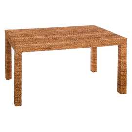 MESA COMEDOR NATURAL FIBRA NATURAL 150 X 80 X 75 CM