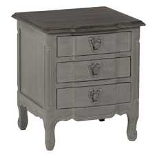 MESITA GRIS DM-MADERA DORMITORIO 50 X 47 X 57,50 CM MESITA GRIS DM-MADERA DORMITORIO 50 X 47 X 57,50 CM