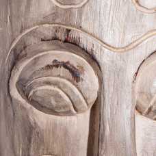 ESCULTURA NATURAL MADERA JAVA 30 X 15 X 90 CM ESCULTURA NATURAL MADERA JAVA 30 X 15 X 90 CM