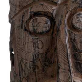 ESCULTURA NATURAL MADERA JAVA 25 X 10 X 70 CM