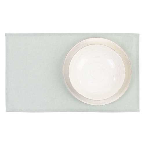 SALVAMANTEL VERDE ALGODÓN-POLIÉSTER 50 X 30 CM