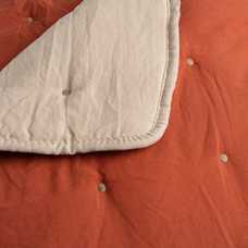 COLCHA REVERSIBLE BEIGE-TEJA MICROFIBRA 230 X 280 CM COLCHA REVERSIBLE BEIGE-TEJA MICROFIBRA 230 X 280 CM