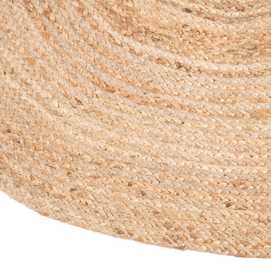 ALFOMBRA NATURAL YUTE DECORACIÓN 180 X 120 CM