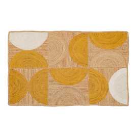 ALFOMBRA NATURAL-AMARILLO YUTE 160 X 230 CM