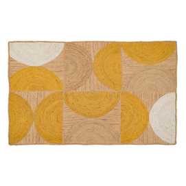 ALFOMBRA NATURAL-AMARILLO YUTE 200 X 290 CM