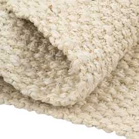 ALFOMBRA CREMA YUTE ALTEA DECORACIÓN 200 X 290 CM
