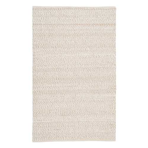 ALFOMBRA CREMA TEJIDO DECORACIÓN 250 X 350 CM