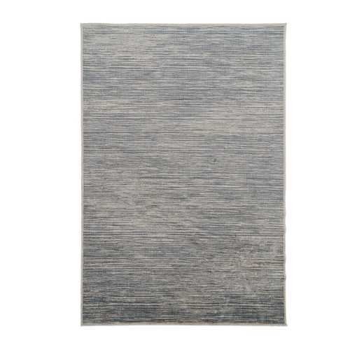 ALFOMBRA BEIGE-AZUL VISCOSA 200 X 300 CM
