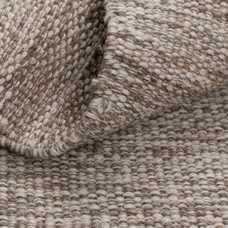 ALFOMBRA MARRÓN TEJIDO DECORACIÓN 200 X 300 CM