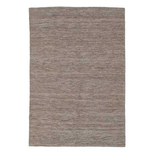 ALFOMBRA MARRÓN TEJIDO DECORACIÓN 200 X 300 CM