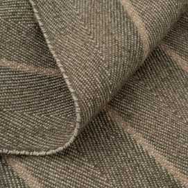 ALFOMBRA NATURAL-VERDE YUTE-ALGODÓN 160 X 240 CM