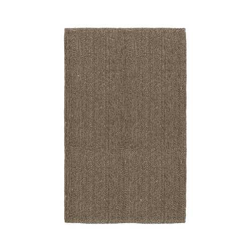 ALFOMBRA JASPEADO VERDE YUTE-ALGODÓN 160 X 240 CM