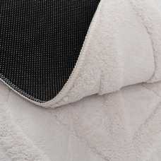 ALFOMBRA GEOMÉTRICO CRUDO POLIESTER 200 X 1,70 X 300 CM