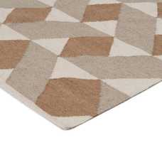 ALFOMBRA MULTICOLOR LANA-ALGODÓN 160 X 230 CM