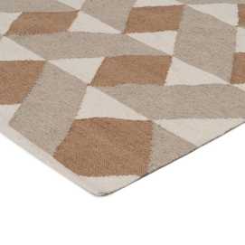 ALFOMBRA MULTICOLOR LANA-ALGODÓN 200 X 300 CM