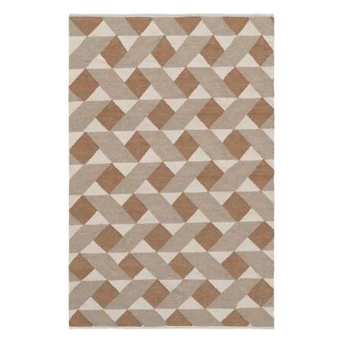 ALFOMBRA MULTICOLOR LANA-ALGODÓN 200 X 300 CM