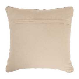 COJÍN BLANCO NATURAL LANA-ALGODÓN 60 X 60 CM