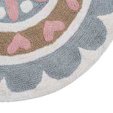 ALFOMBRA FLOR ALGODÓN INFANTIL 100 CM